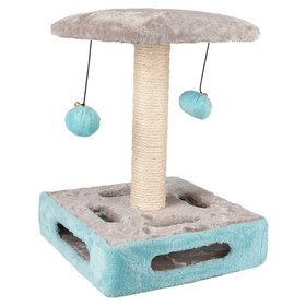 Abbildung Flamingo Kratzbaum Cya 1 trkis/grau
