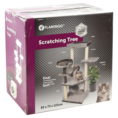 weitere Abbildung Flamingo Kratzbaum Granda grau