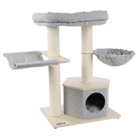 Abbildung Flamingo Kratzbaum Kaleb grau/beige