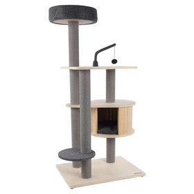 Abbildung Flamingo Kratzbaum Kandis grau/beige