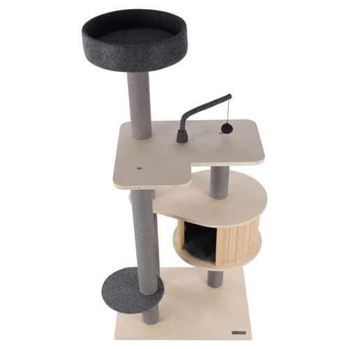 weitere Abbildung Flamingo Kratzbaum Kandis grau/beige