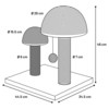 Flamingo Kratzbaum Nisha beige Abbildung 2