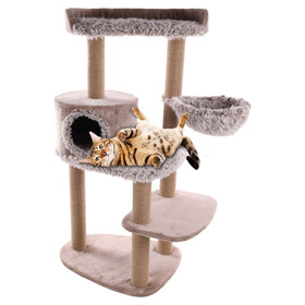 Abbildung Flamingo Kratzbaum Oliver taupe