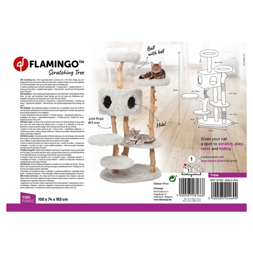 weitere Abbildung Flamingo Kratzbaum Yuna wei