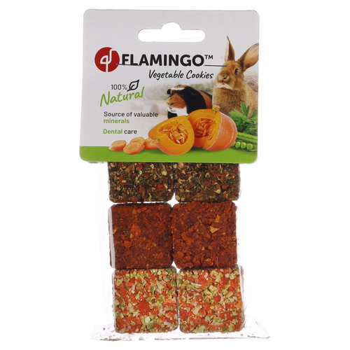 Flamingo Nagersnack Keks Veggie 100 g