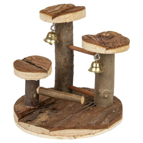 Abbildung Flamingo Nagerspielzeug Holz Elly