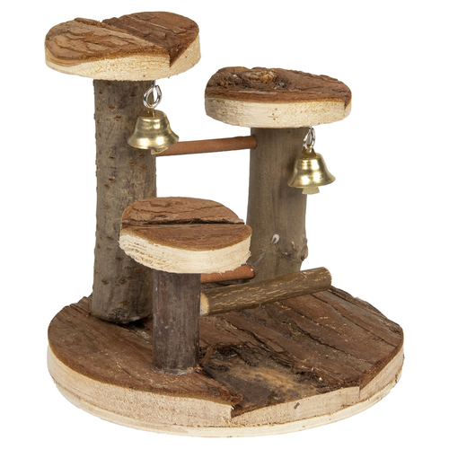 weitere Abbildung Flamingo Nagerspielzeug Holz Elly