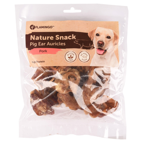 Flamingo Nature Snack Schweineohren-Muscheln 200 g