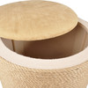 Flamingo Ottoman Kratztonne Abbildung 3