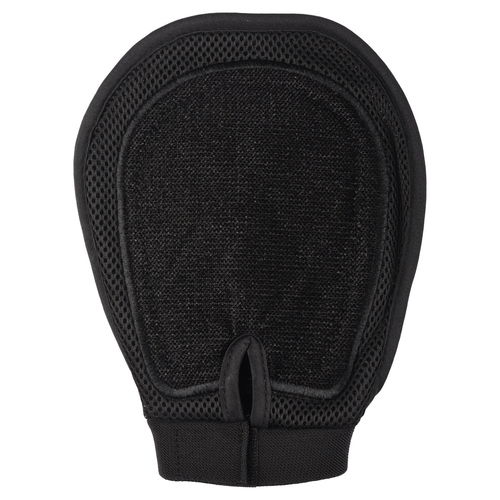 weitere Abbildung Flamingo Pflegehandschuh Annabelle 2in1 grau