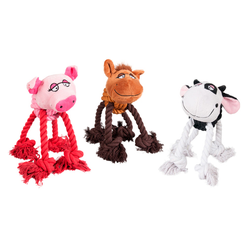 Flamingo Plüschspielzeug Ropey Farm