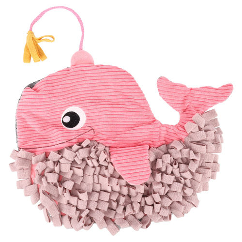 Flamingo Schnüffelteppich Morgano Pottwal für Welpen rosa