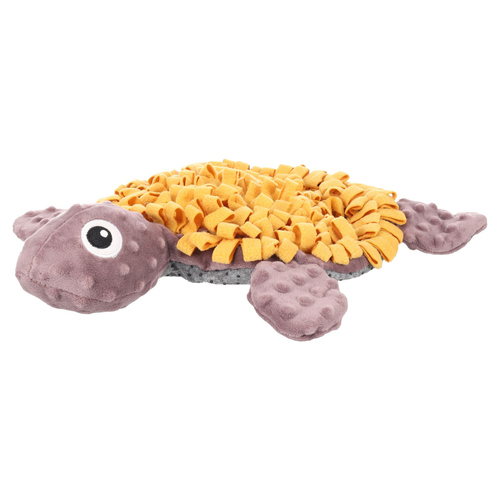 Flamingo Schnüffelteppich Morgano Schildkröte für Welpen ocker/taupe