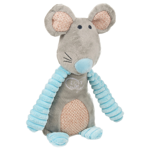 Flamingo Shabby Chic Hundespielzeug Maus