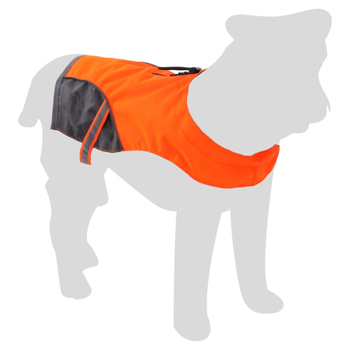 Flamingo Sicherheitsweste Fizz orange/grau