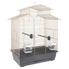 Flamingo Sittichkäfig Numfor 1 metallisch taupe Abbildung 1