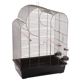 Abbildung Flamingo Sittichkfig Wammer 1 metallisch taupe