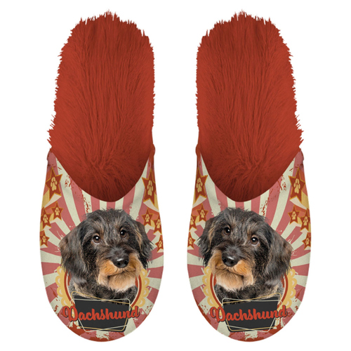 Flamingo Slipper "Dachshund", Größe: 39 - 42