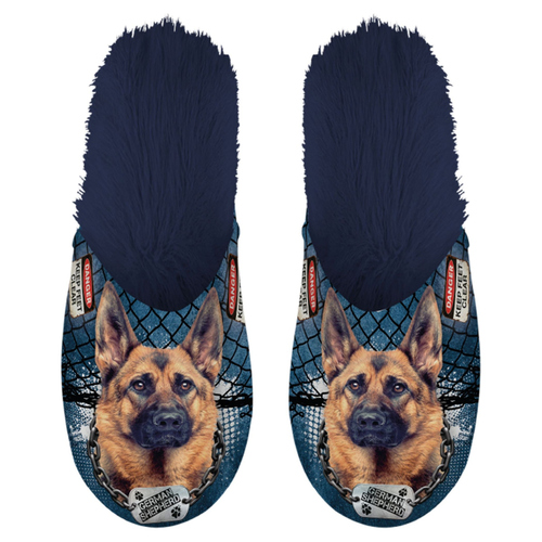 Flamingo Slipper German Shepherd, Größe: 39 - 42