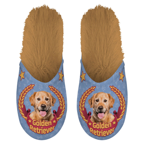 Flamingo Slipper "Golden Retriever", Größe: 39 - 42