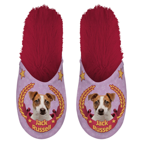 Flamingo Slipper "Jack Russell", Größe: 39 - 42