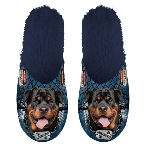 Flamingo Slipper Rottweiler, Größe: 39 - 42