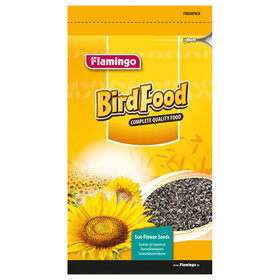 Abbildung Flamingo Sonnenblumenkerne
