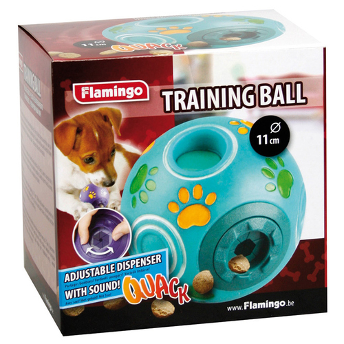 weitere Abbildung Flamingo Trainingsball mit Quaken