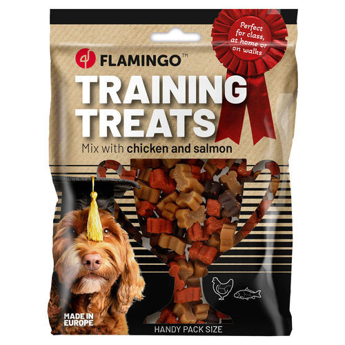 Flamingo Trainingssnack Knochen mit Huhn & mit Lachs 100 g