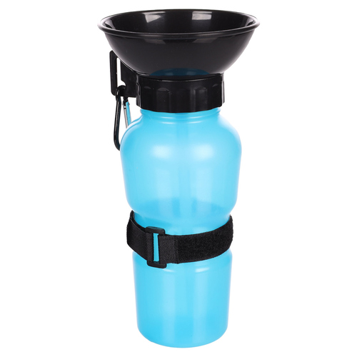 Flamingo Trinkflasche tragbar Ollie blau