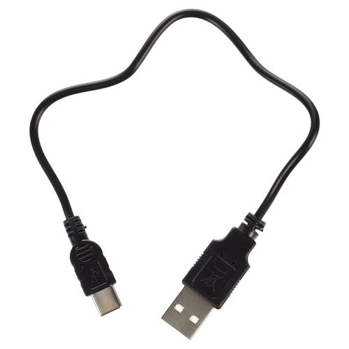 Flamingo USB-C Ladekabel schwarz