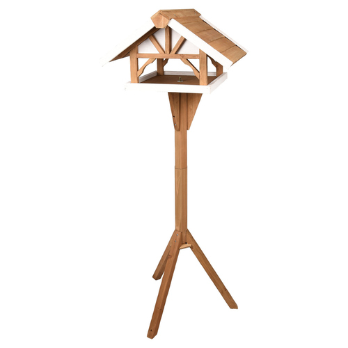 Flamingo Vogelfutterhaus + Ständer Vintro