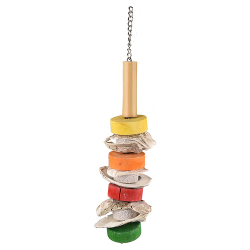 Flamingo Vogelspielzeug Regenbogen Ron Muschel Multi