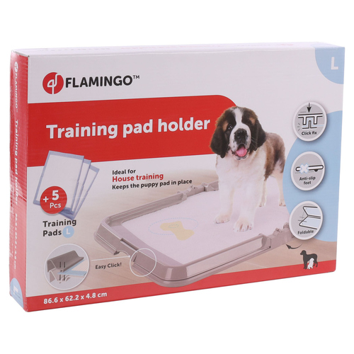 weitere Abbildung Flamingo Welpentrainer fr Trainingsmatte Fifi mit 5 Matten grau