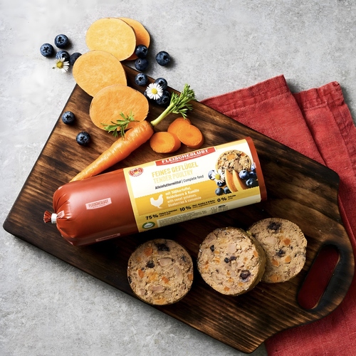 weitere Abbildung Fleischeslust Classic Feines Geflgel mit Skartoffel, Heidelbeeren & Kamille 800 g
