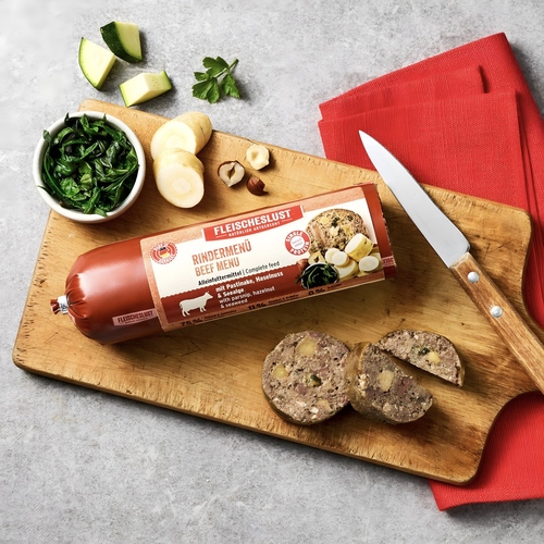 weitere Abbildung Fleischeslust Classic Rindermen mit Pastinake, Haselnuss & Seealge 800 g