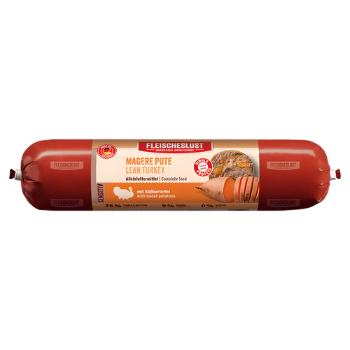 Fleischeslust Sensitiv Magere Pute mit Süßkartoffel 400 g