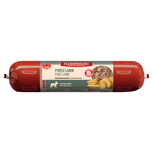 Fleischeslust Sensitiv Pures Lamm mit Kartoffel 400 g