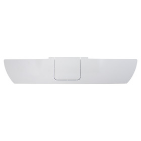 Abbildung Fluval Flex Hintere Abdeckung wei 123 l