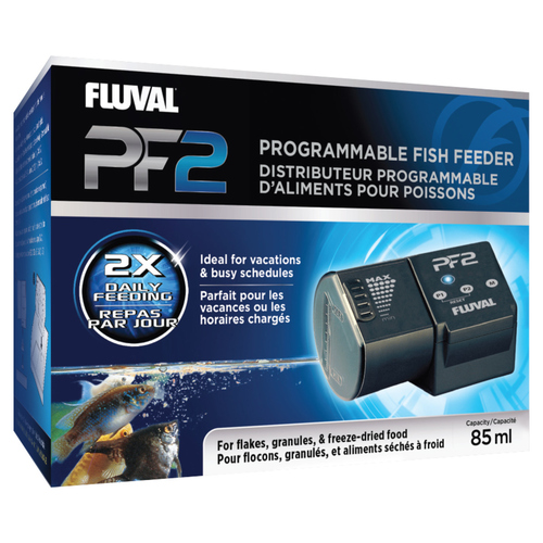 weitere Abbildung Fluval PF2 Fischfutterautomat / Programmierbarer Fischfutterspender