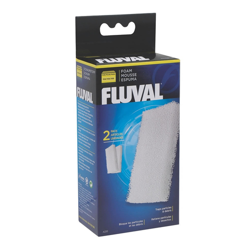 Fluval Filtereinsätze (6er Pack) – Schaumstoff-Pads Für FX5/FX6 Aquarium Filter