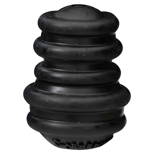 GORRRRILLA Hundespielzeug Classic Rubber Toy schwarz, Größe: L
