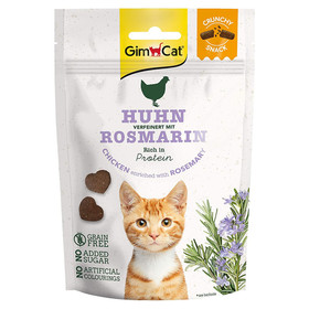Abbildung GimCat Crunchy Snacks Huhn & Rosmarin 50 g