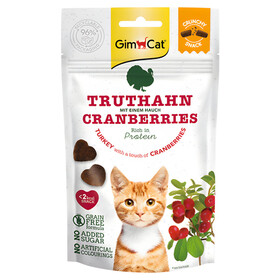 Abbildung GimCat Crunchy Snacks Truthahn + Cranberry 50 g