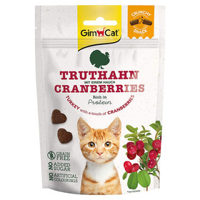 Abbildung GimCat Crunchy Snacks Truthahn & Cranberries 50 g