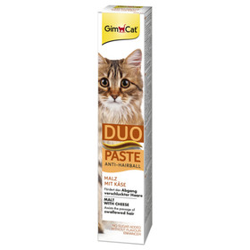 Abbildung GimCat DUO Paste Anti-Hairball Malz + Kse 50 g