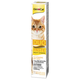 Abbildung GimCat DUO Paste Multi-Vitamin 12 Vitamine + Kse 50 g
