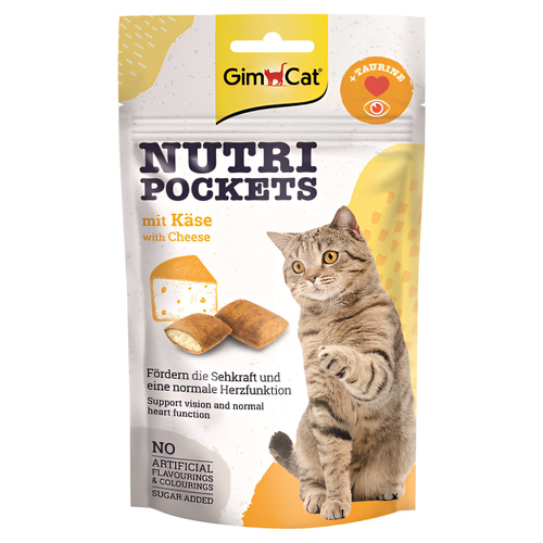 GimCat Nutri Pockets mit Käse 60 g
