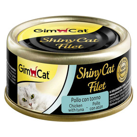 Abbildung GimCat ShinyCat Filet mit Hhnchen & Thunfisch 70 g