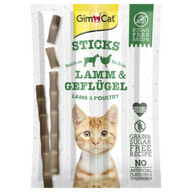 Abbildung GimCat Sticks Lamm und Geflgel - 4er Pack